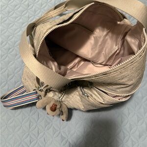 Chic Beige Women's Baby Bag